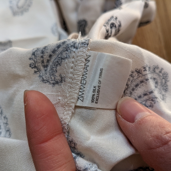 NWOT Zimmermann paisley dress size 2 - Picture 5 of 7